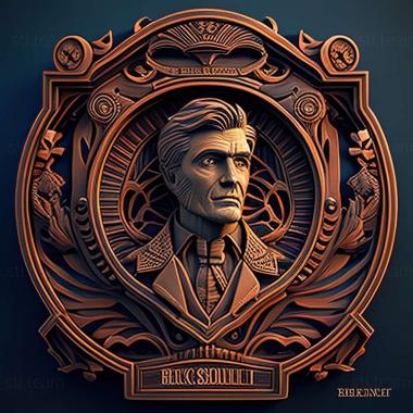 3D модель Booker DeWitt BioShock Infinite (STL)